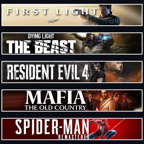 007 +Beast +Evil 4 +Mafia +Spider 1